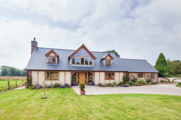 oak frame house