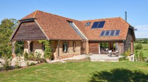 Award winning Welsh Oak Frame home