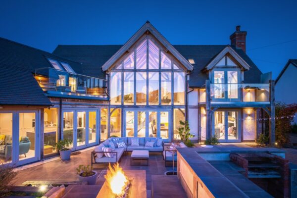 oak frame home