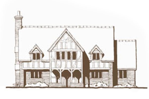oak frame house design