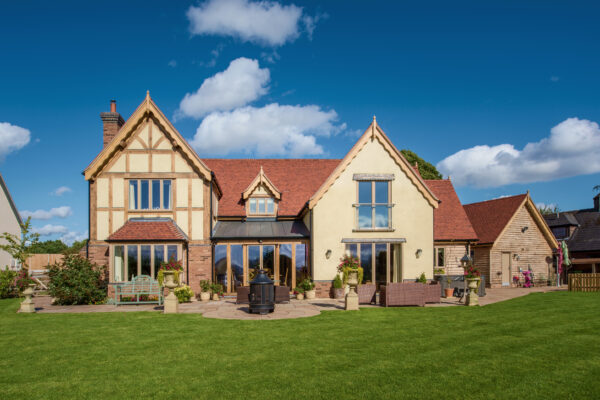 oak frame house design