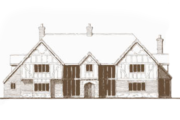 oak frame house design
