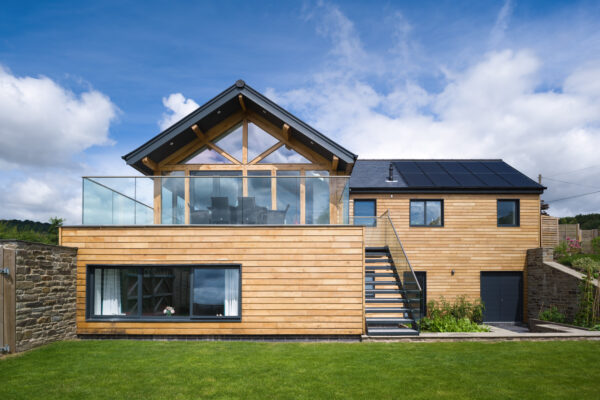 Modern Oak Frame home