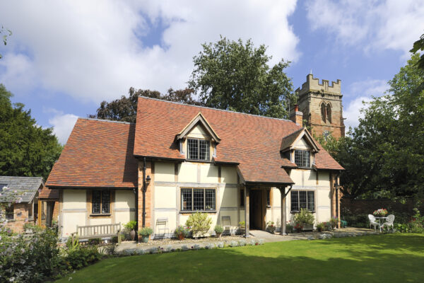 traditional oak frame house