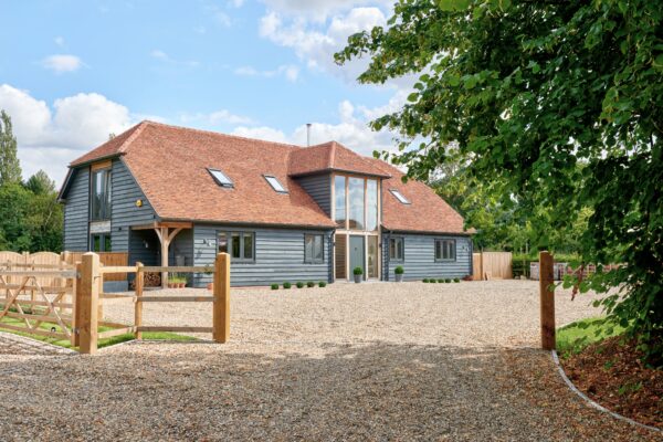 modern oak frame house