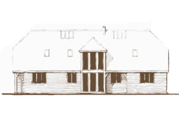 modern oak frame house
