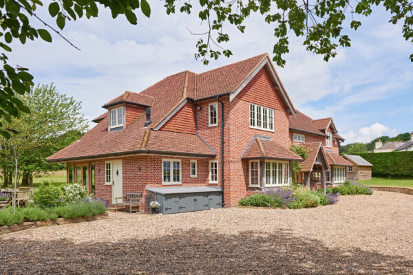 Handcrafted Excellence In Oak Arts and Crafts style home