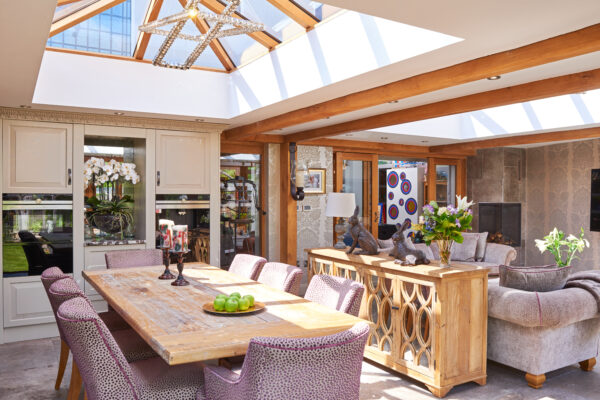 oak frame orangery