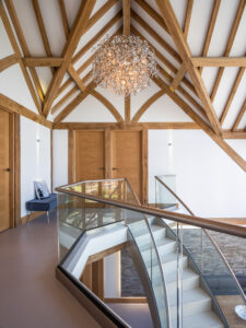 Modern Hallways & Landings In Oak Frame