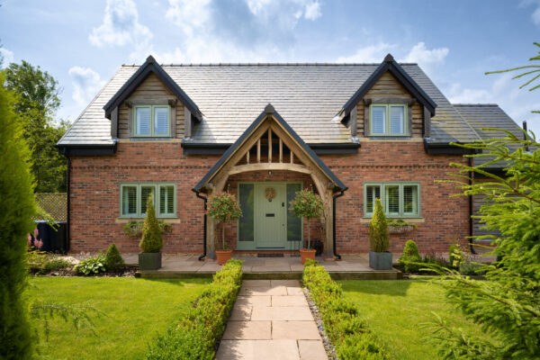 Oak cottage, oak framed cottage, modern oak frame cottage