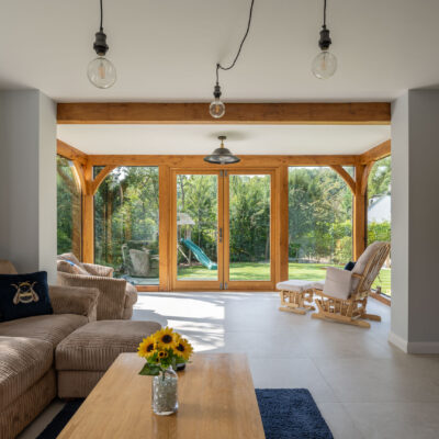 Oak frame extensions - Image gallery - Welsh Oak Frame