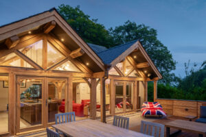 Kitchen Extension In Oak Frame