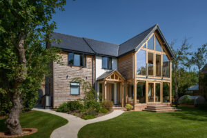 Oak Frame Double Storey Extension