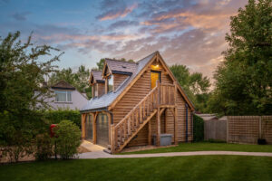 Oak Frame Garage and Studio