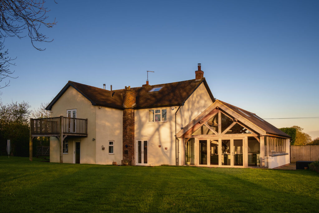 Oak Frame Building Extension
