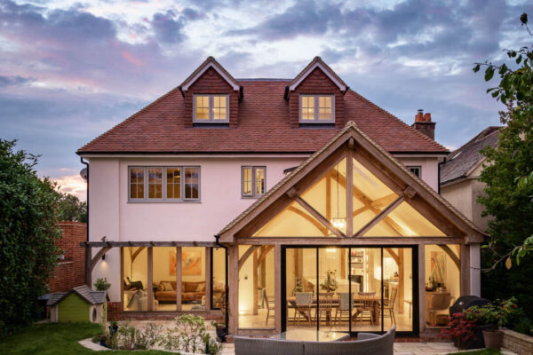Beautiful oak extension