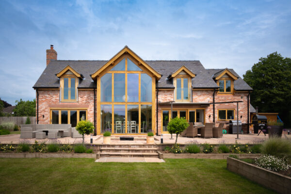 oak frame farmhouse
