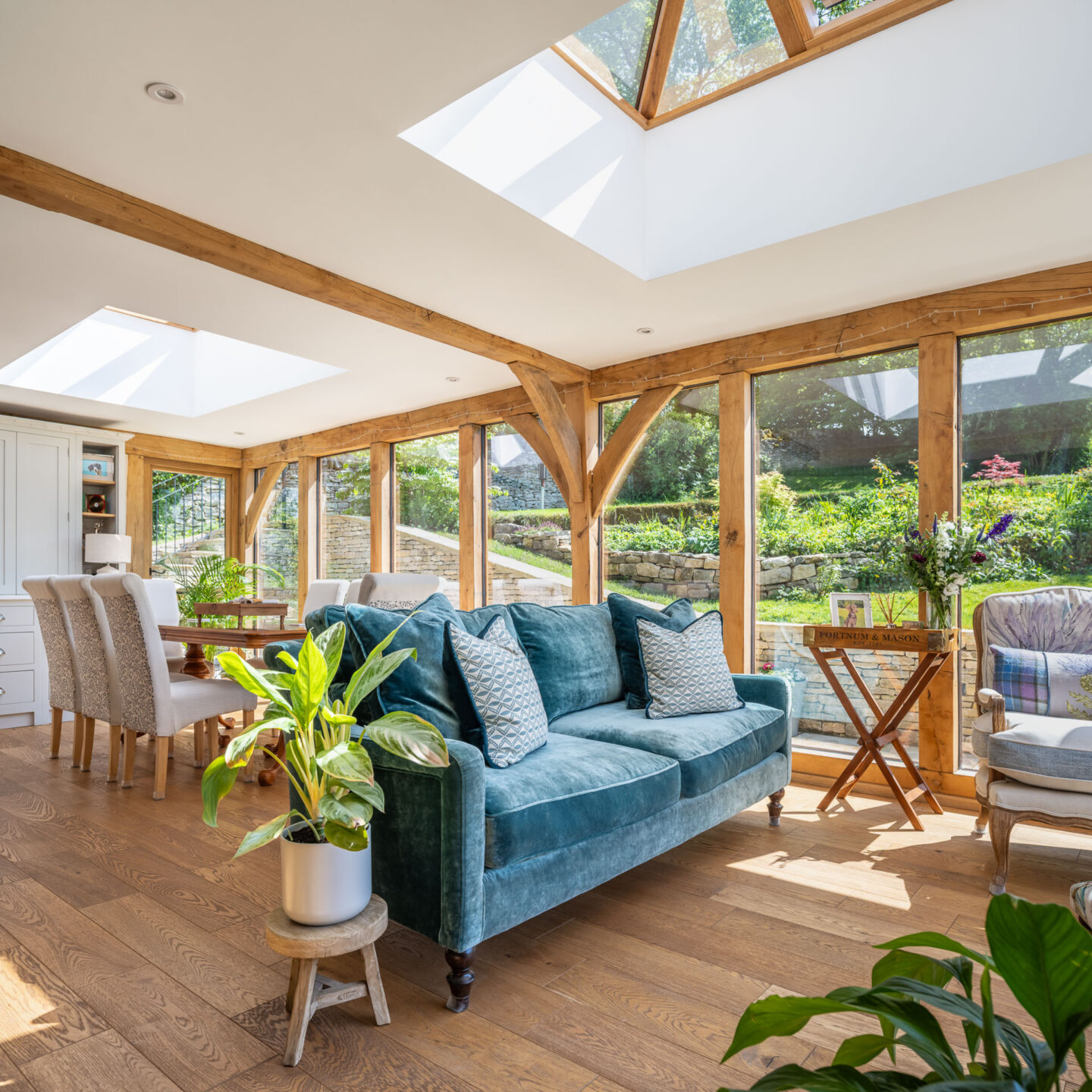 Oak frame orangery, oak frame buildings