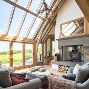 Beautiful oak frame home